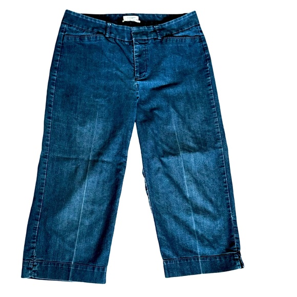 Docker Jean Pedal Pusher Sz 8 - Picture 2 of 12